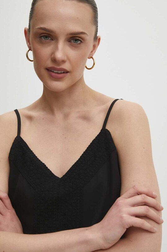Answear Lab bluza negru mj79806.fh
