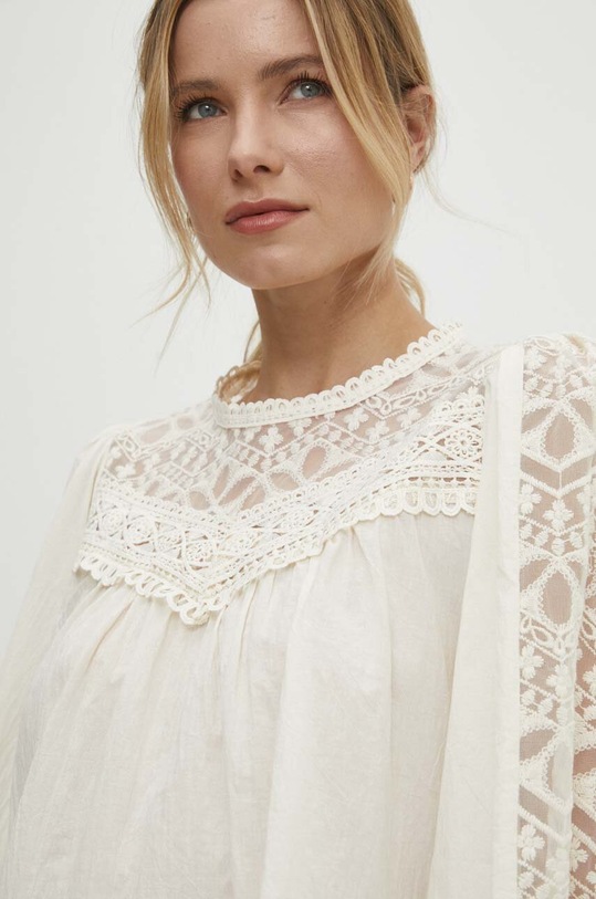 Answear Lab bluzka beżowy 80997.FKK