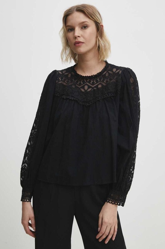 Answear Lab bluzka czarny 80997.FKK
