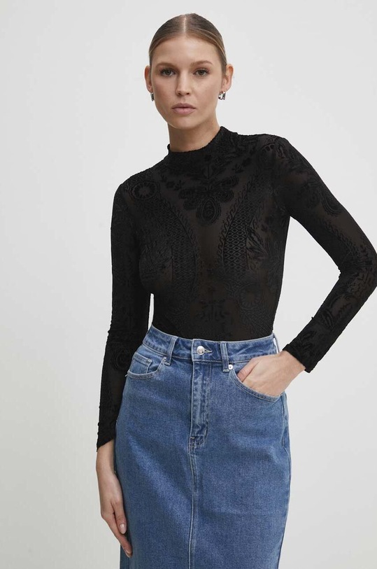 Answear Lab body cu modele negru hs6795.fjs