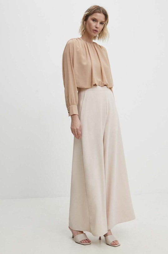 Answear Lab camicetta 22276YT.fjs beige WW24