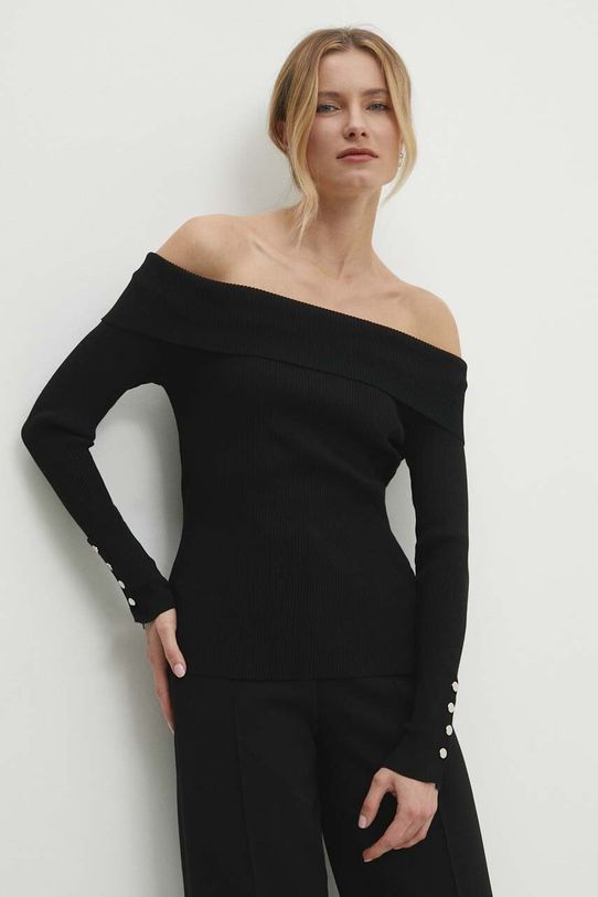 Answear.LAB sweter pozostałe czarny MCY05531.HWK