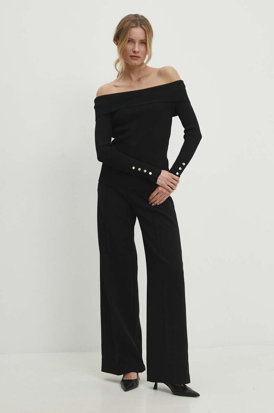 Answear.LAB sweter MCY05531.HWK czarny WW24