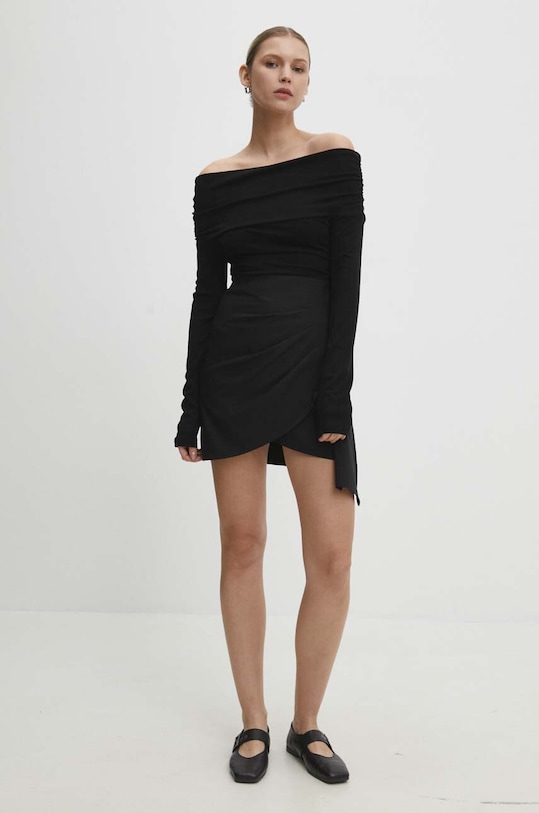 Answear Lab bluzka 896.HWK czarny WW24