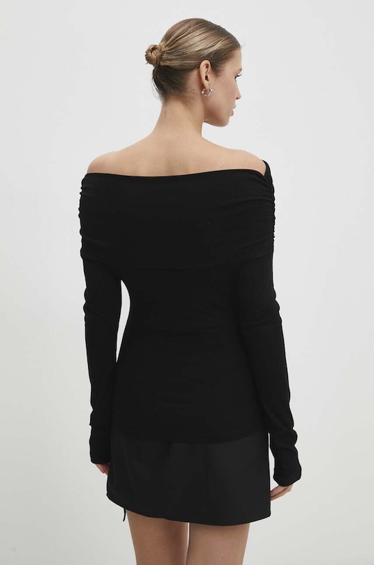 Odzież Answear Lab bluzka 896.HWK czarny