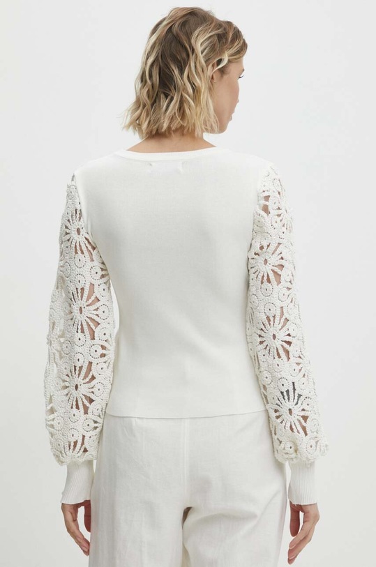 Odzież Answear Lab sweter MCY05540.HWK biały