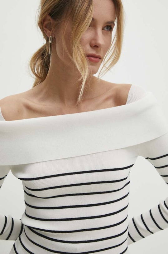 Answear Lab sweter pozostałe biały CH8843.HWK