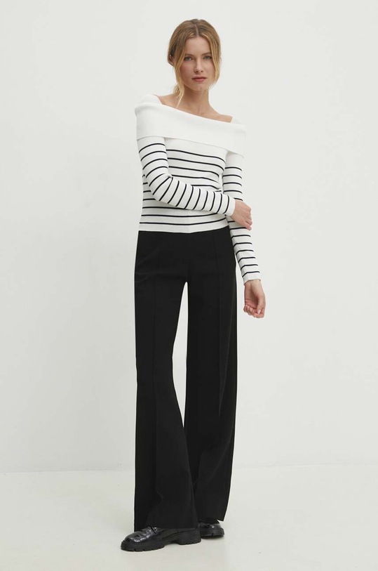 Answear Lab sweter CH8843.HWK biały WW24