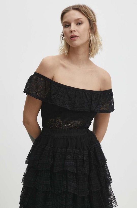 Answear Lab body rotund negru 8667.HWK