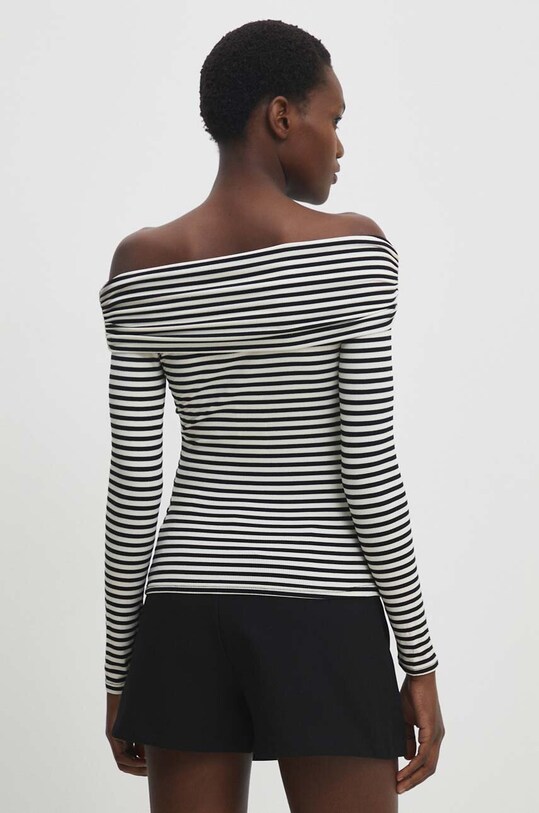 Odzież Answear Lab longsleeve 25389.HWK czarny