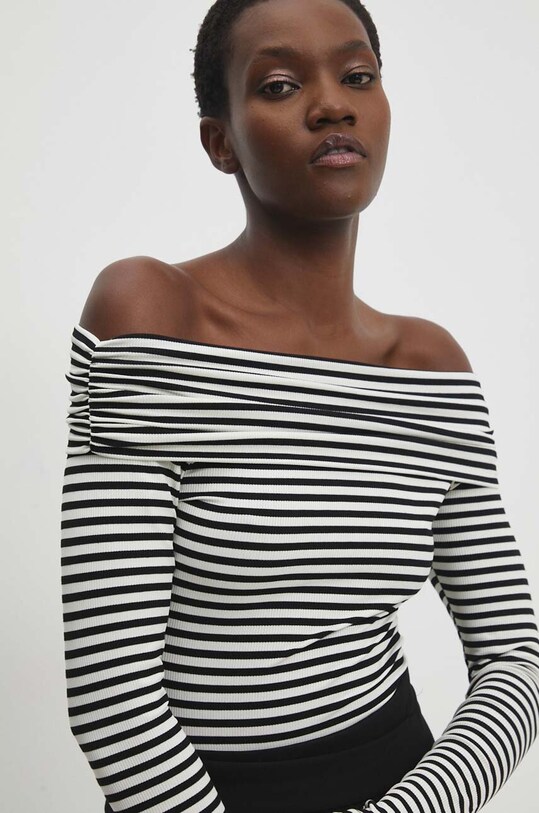 Answear Lab longsleeve czarny 25389.HWK