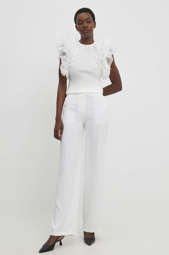 Answear Lab bluzka JMC19680.HWK biały WW24