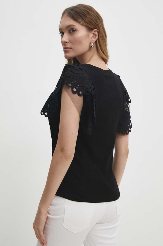 Odzież Answear Lab bluzka MC20178.HWK czarny