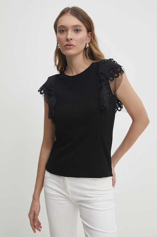 Answear Lab bluzka czarny MC20178.HWK