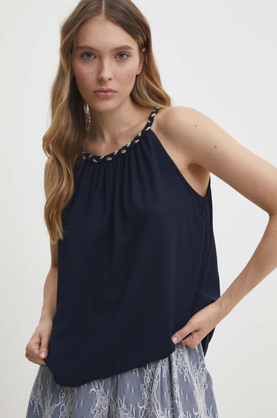 Answear Lab top uni bleumarin T1561.HWK