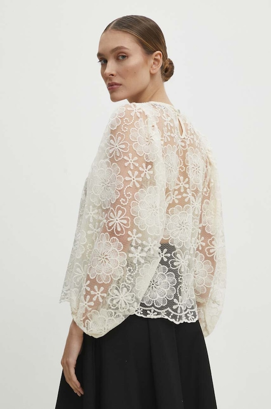 Îmbrăcăminte Answear Lab bluza v5v1650.IKK bej