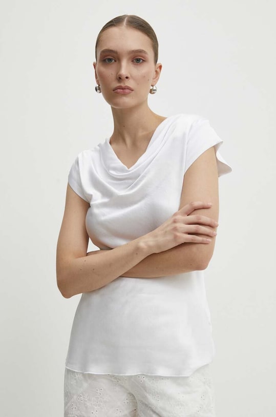 Блузка Answear Lab короткий білий m013t88.ikk
