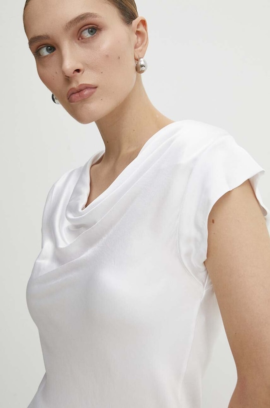Answear Lab bluza alb m013t88.ikk