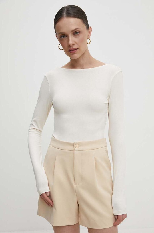 Answear Lab body 15382.FKK beżowy WW24