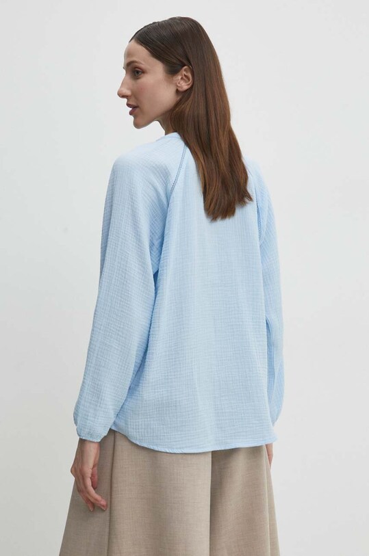 Abbigliamento Answear Lab camicetta in cotone D70032M11156A.HWK blu