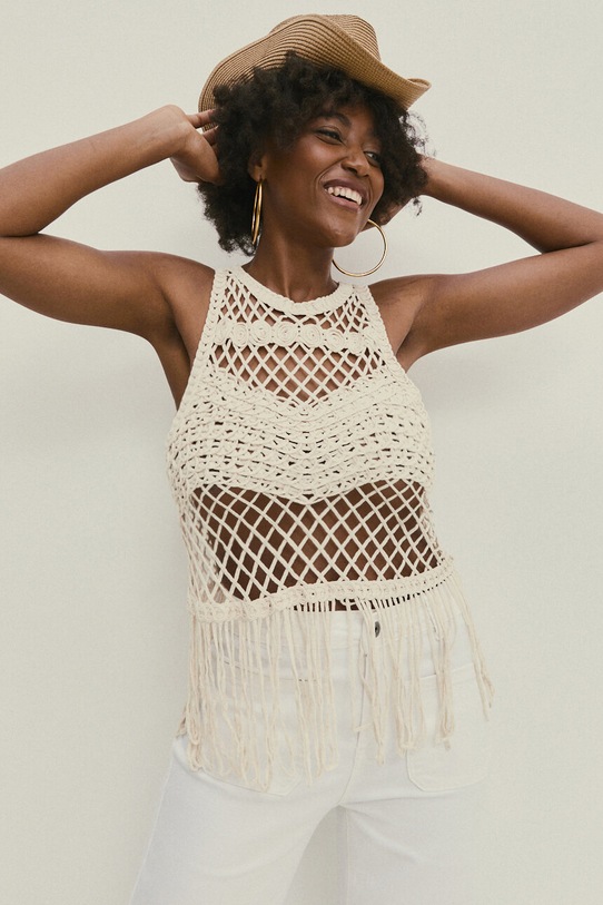 Μπλουζάκι Answear.LAB κανονικό μπεζ .2199.ih