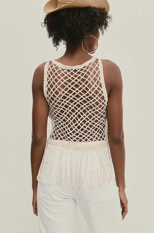 Ρούχα Μπλουζάκι Answear.LAB .2199.ih μπεζ