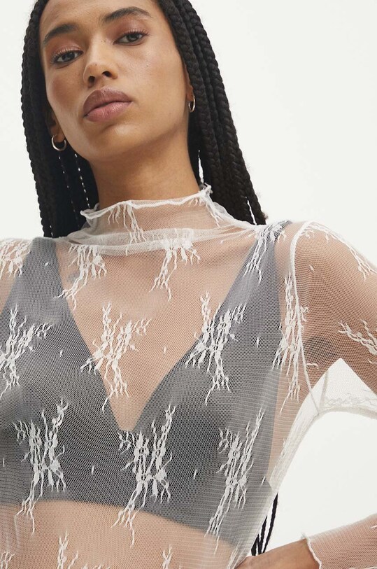 Answear Lab bluza alb h4346.ijs