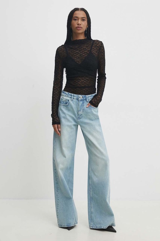 Answear Lab bluzka 23153.ijs. czarny WW24