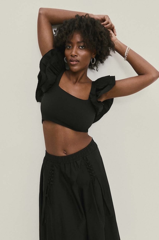 Top Answear.LAB slim μαύρο 1555.tjs