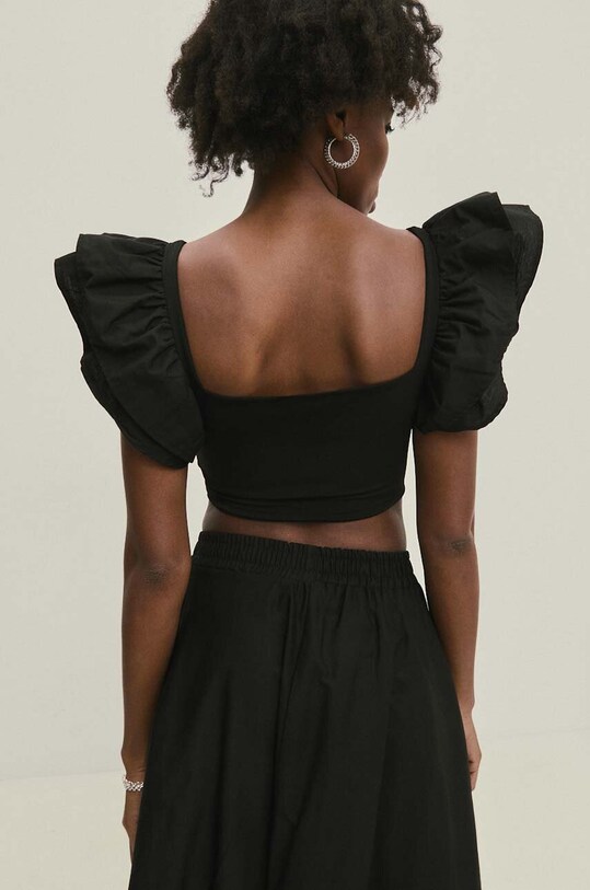 Ρούχα Top Answear.LAB 1555.tjs μαύρο