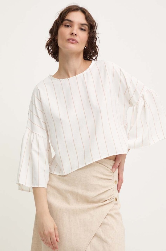 Halenka Answear.LAB pruhy béžová 27436.tjs