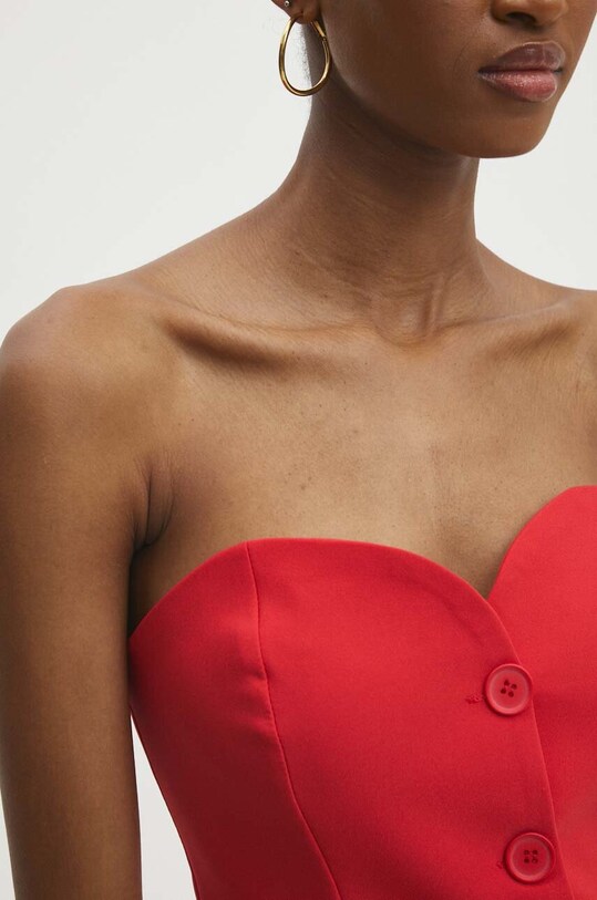 Answear Lab top 5372.tw czerwony