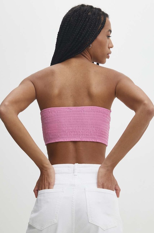 Odzież Answear Lab top 71215.tjs różowy