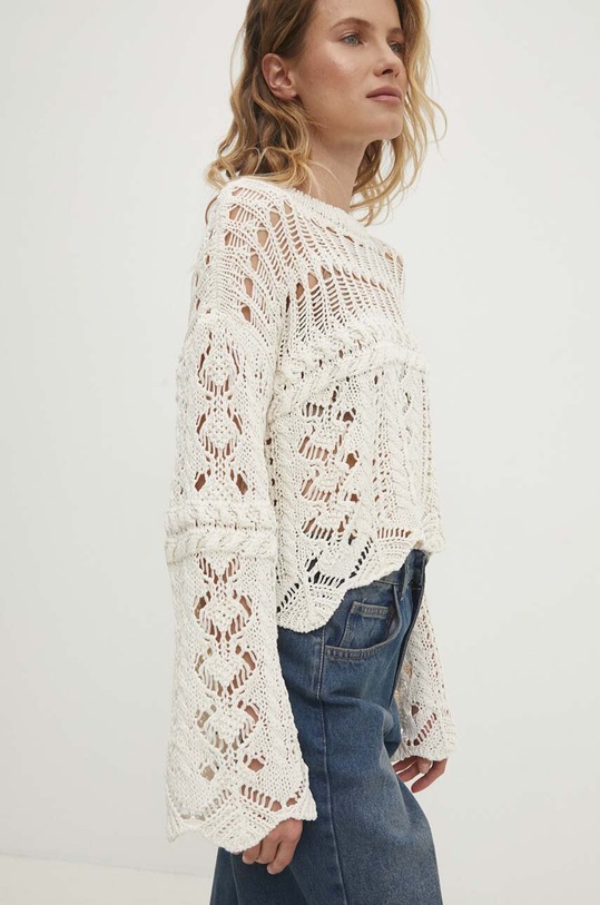 Answear Lab bluzka casual biały 4001.TWK