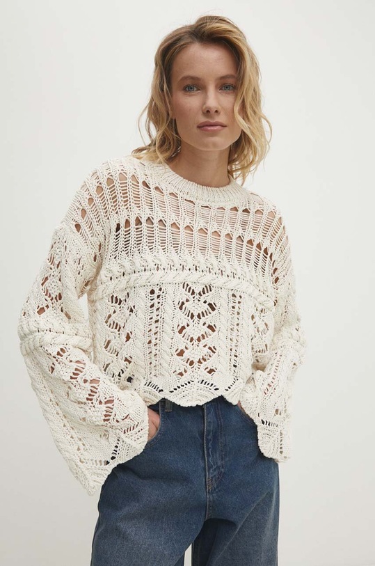 Odzież Answear Lab bluzka 4001.TWK biały