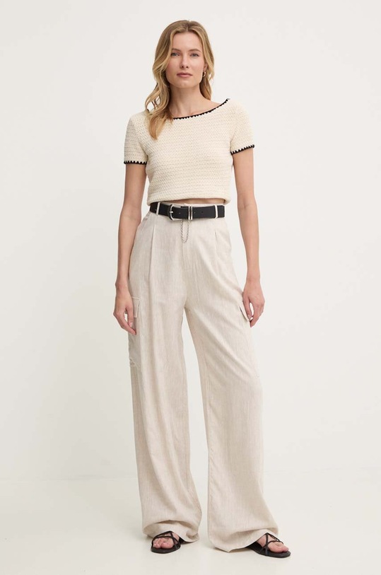 Answear Lab bluzka 4231.TWK beżowy WW24