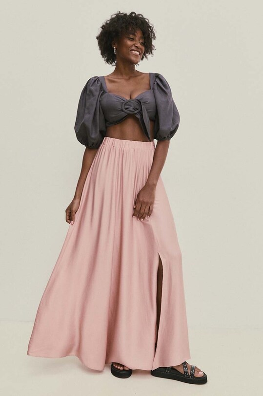 Bluza s lanom Answear Lab 16593.tjs siva WW24