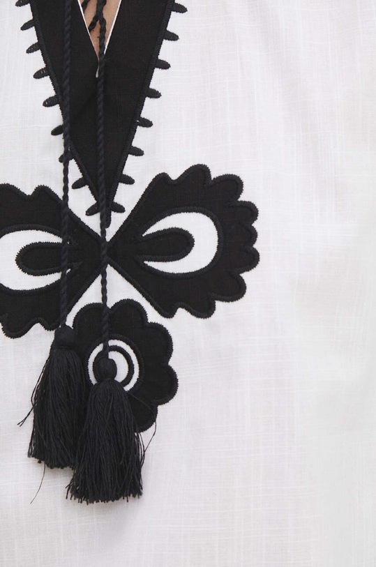 Answear Lab bluzka bawełniana 23100.TWK biały