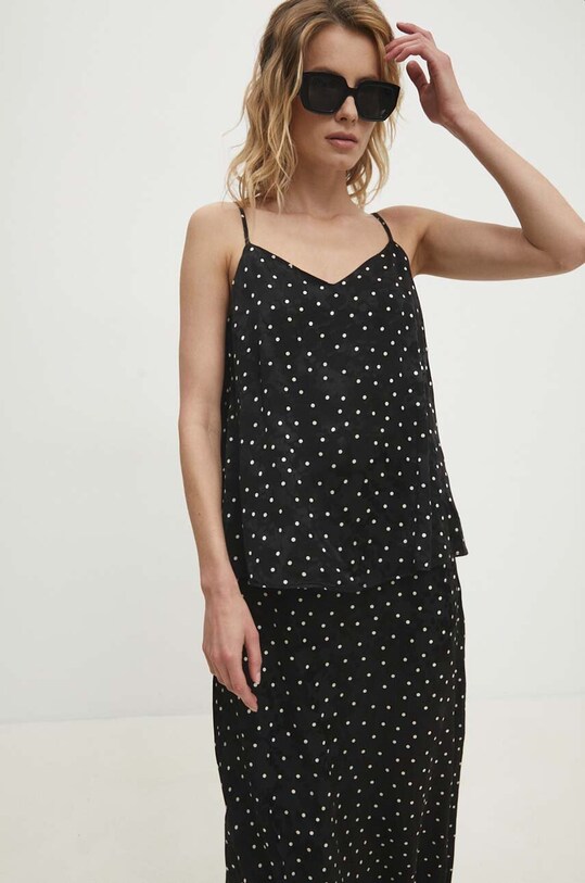 Answear Lab top negru 1421.tjs