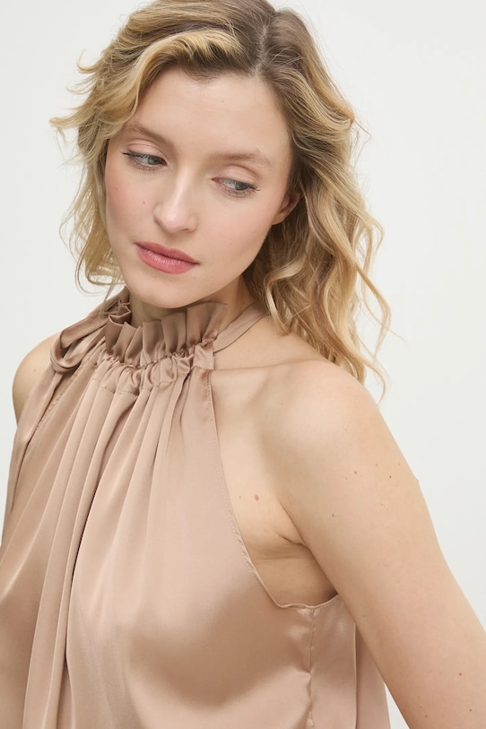 Answear.LAB bluzka brązowy CK08090.FKK