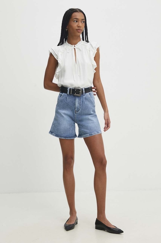 Answear Lab bluzka mj79278.fh biały WW24