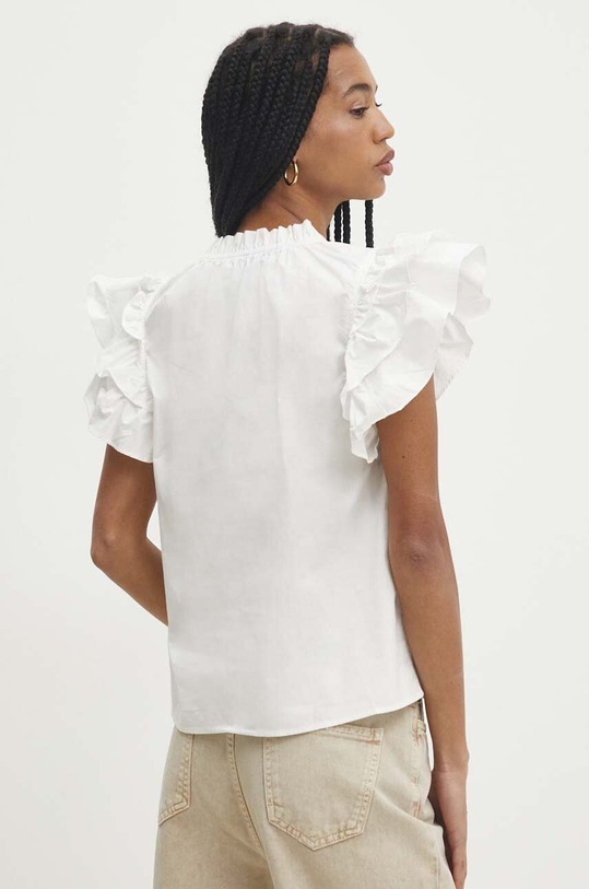 Îmbrăcăminte Answear Lab bluza din bumbac 3133.FH alb