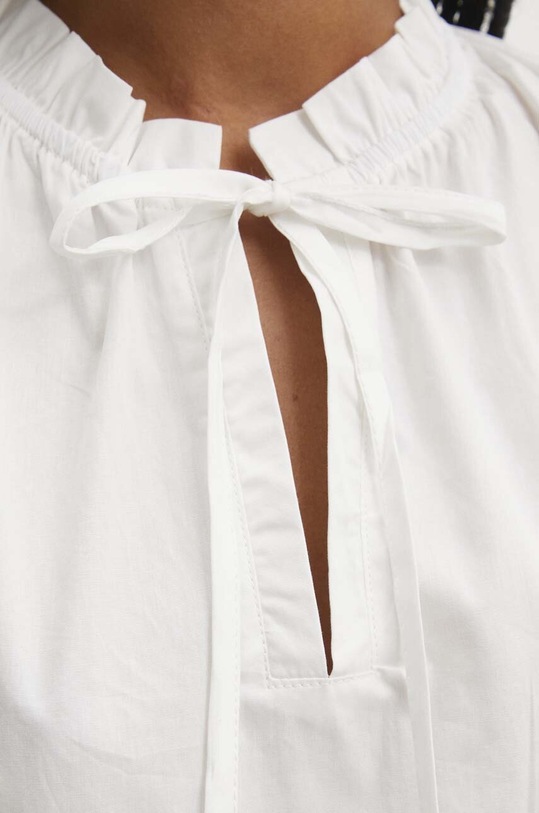 Answear Lab bluza din bumbac 3133.FH alb
