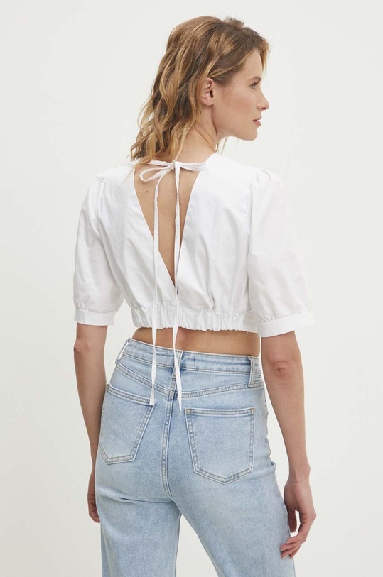 Одяг Бавовняна блузка Answear Lab 1137.ijs білий