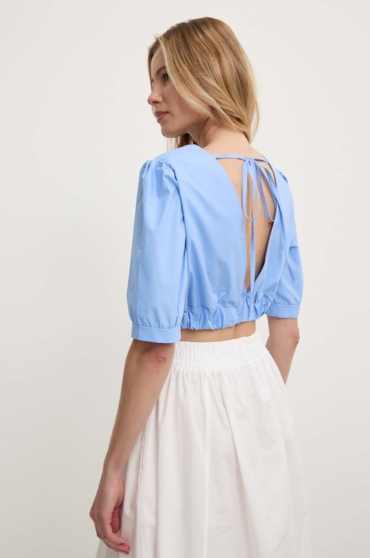 Îmbrăcăminte Answear Lab bluza din bumbac 1137.ijs albastru