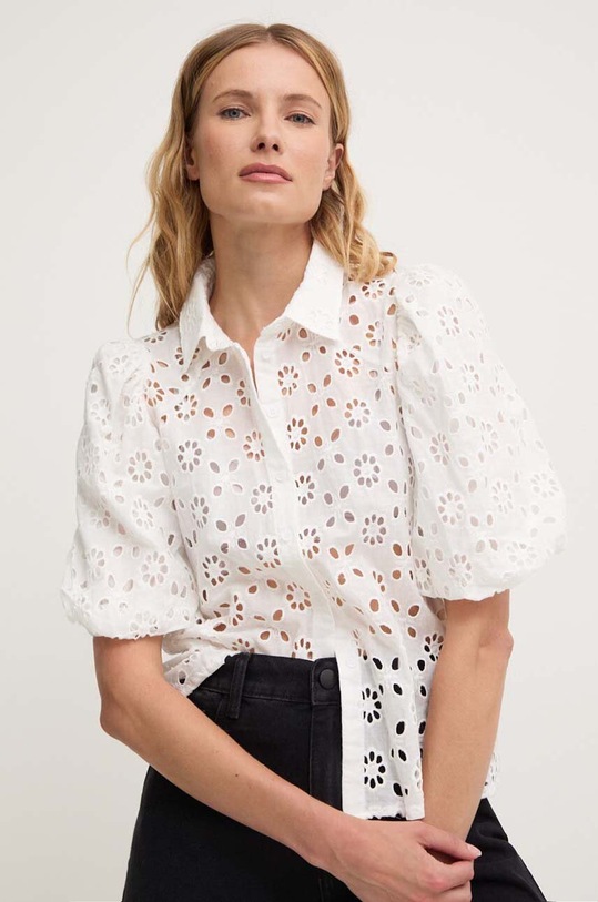 Answear.LAB koszula bawełniana bawełna biały 3708T.fh