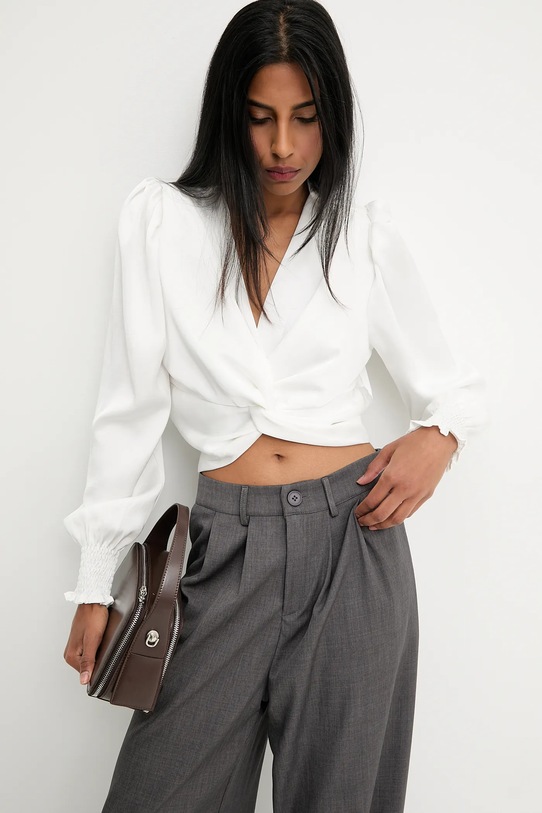 Answear.LAB bluza uni alb 37293LT.ijs