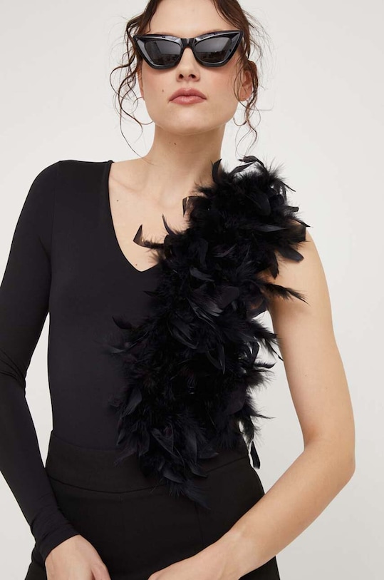 Боді Answear.LAB 9188.HWK чорний WW24