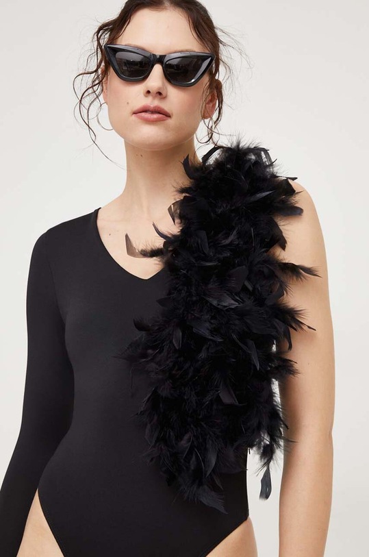 Боді Answear.LAB чорний 9188.HWK