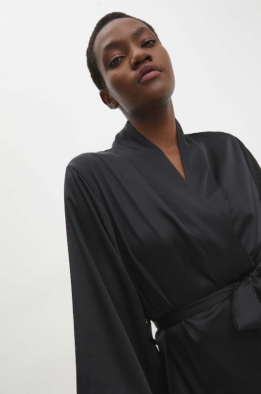 Pyžamo Answear.LAB paj.2.CWK čierna WW24